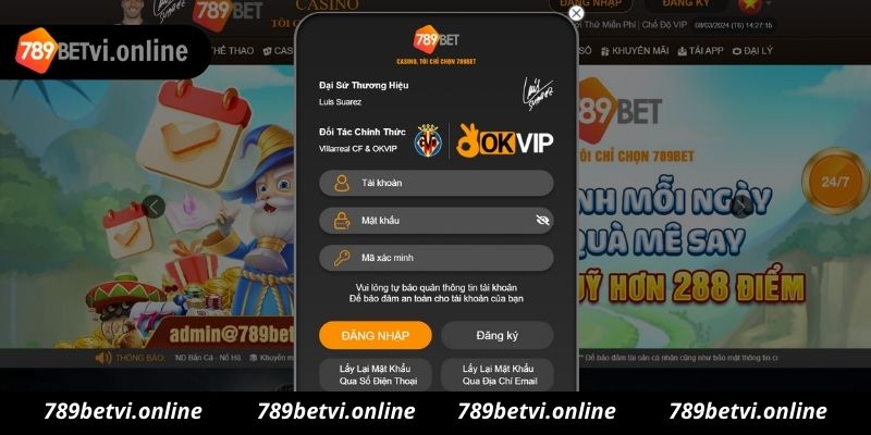 Hướng dẫn cách đăng nhập tài khoản 789bet