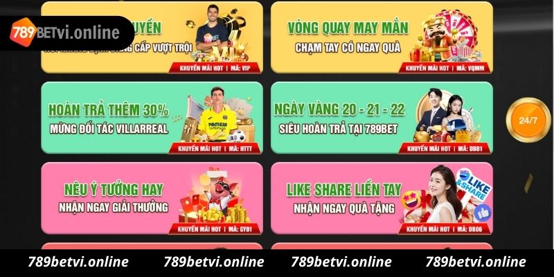 Người chơi cần lưu ý gì khi nhận và tham gia chương trình khuyến mãi 789bet