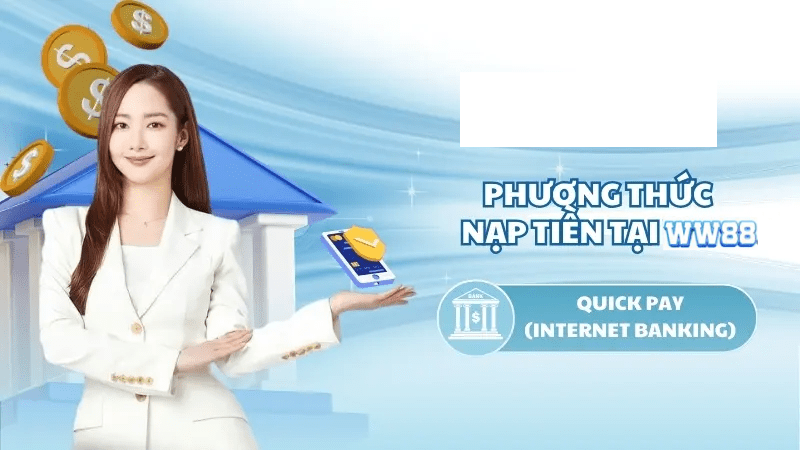 Nạp tiền WW88 thông qua hình thức thanh toán trực tuyến